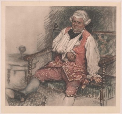 Richard Mayr av Josef Engelhart