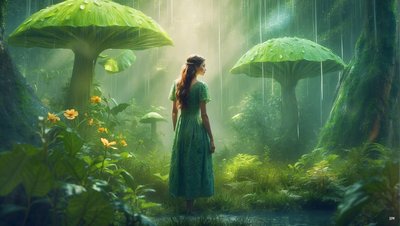Dreamcore_Rainforst-World_02 av Josef Johann Michel