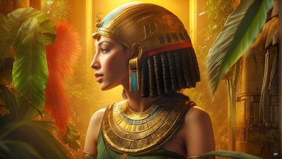 Dreamcore_antika egyptiska-världen_03 av Josef Johann Michel