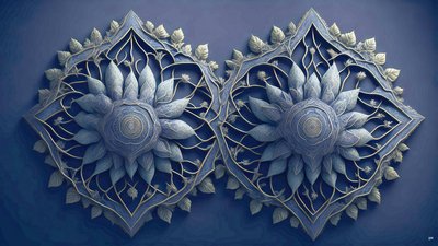 mandala:afrikanska element_01 av Josef Johann Michel
