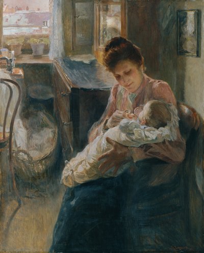 Ung mamma av Josef Jungwirth