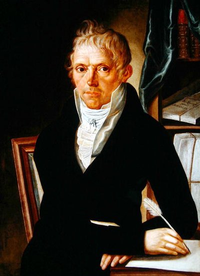 Porträtt av en konstnär av Josef Korompay