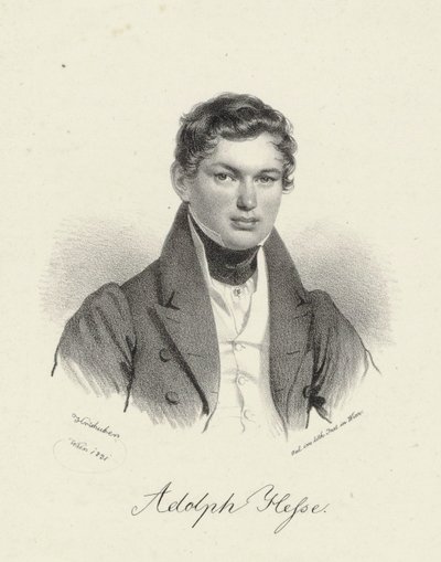 Adolf Hesse av Josef Kriehuber
