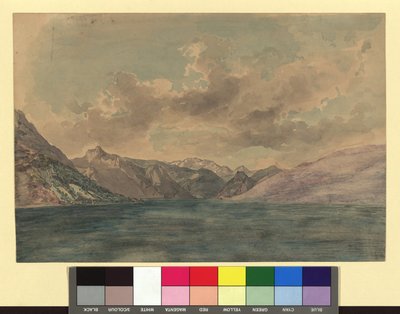 Traunsee av Josef Kriehuber