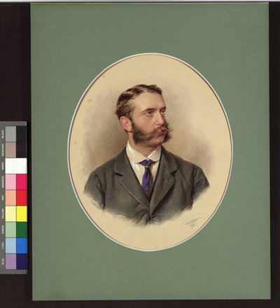 Ferdinand Fellner (arkitekt) av Josef Kriehuber