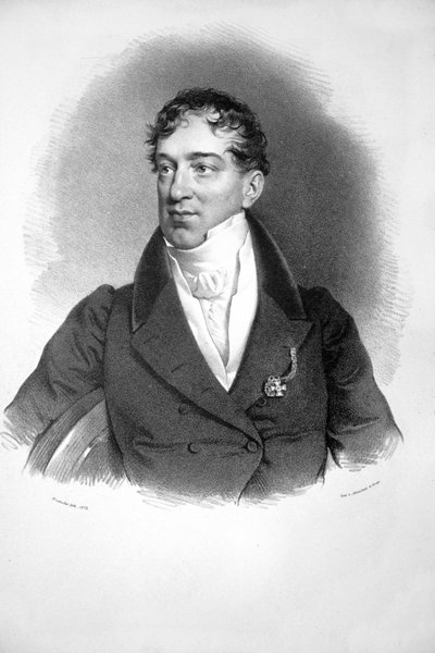 Franz Josef Raab av Josef Kriehuber