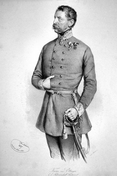 Franz Ottinger Litografi av Josef Kriehuber