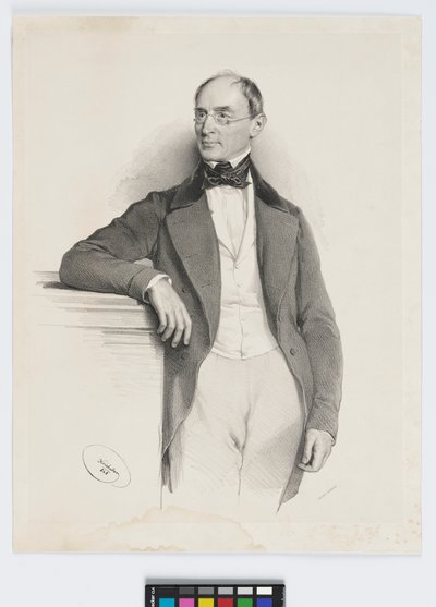 Franz Xaver (III) baron von Pillersdorf av Josef Kriehuber