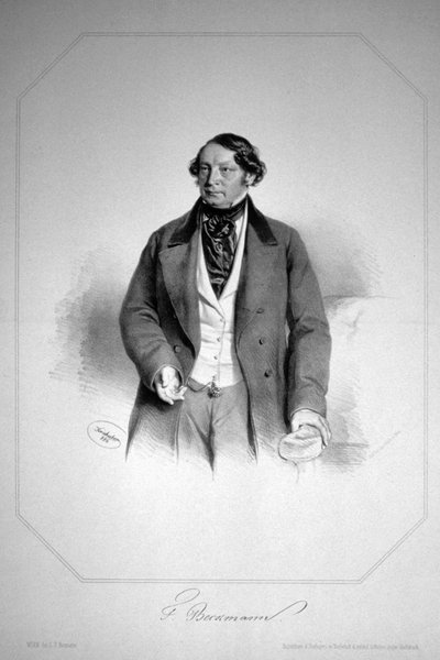 Friedrich Beckmann av Josef Kriehuber