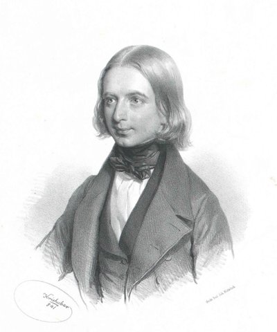 Giulio Regondi av Josef Kriehuber