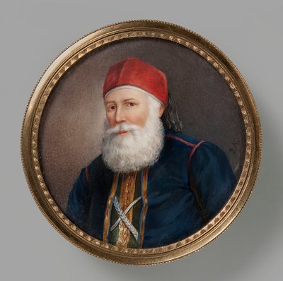 Egyptens kung, Mehemed Ali (1769-1849) av Josef Kriehuber