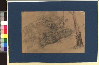 Landschaftsstudie av Josef Kriehuber