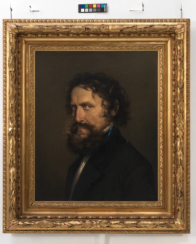 Självporträtt av Josef Kriehuber av Josef Kriehuber