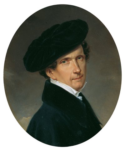 självporträtt av Josef Lambert Denk