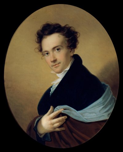 Självporträtt av Josef Lambert Denk