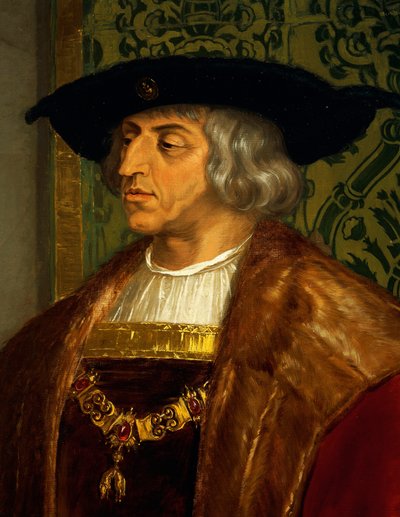 Porträtt av Maximilian I av Österrike (Wiener Neustadt av Josef and Mayrhofer Friedrich Kiss