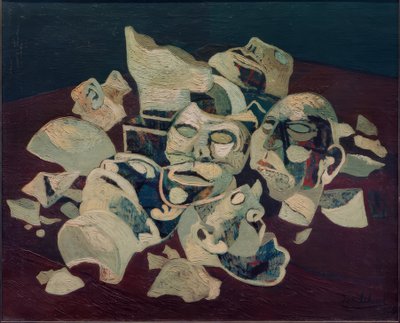 Bruten byst av Josef Scharl