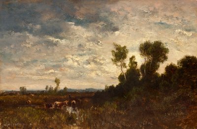 Moorlandskap av Josef Wenglein