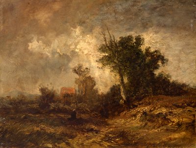 sensommarlandskap av Josef Wenglein