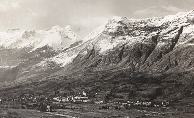 Album "Mitt världskrig - minnen av sydvästra fronten i Kärnten, Italien, Trentino-Alto Adige) 31/03/1915-12/11/1918 - Josef Zohles Wien ": Mount Rombon (s/v foto) av Josef Zohles