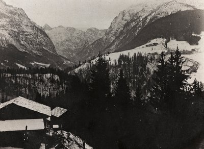 Album "Mitt världskrig - minnen av sydvästra fronten i Kärnten, Italien, Trentino-Alto Adige) 31/03/1915-12/11/ 1918 - Josef Zohles Wien ": observationspunktsartilleri av Josef Zohles