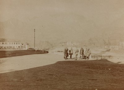 Album "Mitt världskrig - minnen av sydvästra fronten i Kärnten, Italien, Trentino-Alto Adige) 31/03/1915-12/11/ 1918 - Josef Zohles Wien ": Santa Giustina (s/v foto) av Josef Zohles
