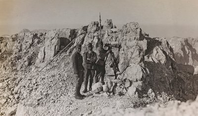 Album "Mitt världskrig - minnen av sydvästra fronten i Kärnten, Italien, Trentino-Alto Adige) 31/03/1915-12/11/1918 - Josef Zohles Wien ": Ärkehertig av Österrike Ferdina av Josef Zohles