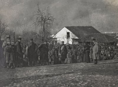 Album "Mitt världskrig - minnen av sydvästra fronten i Kärnten, Italien, Trentino-Alto Adige) 31/03/1915-12/11/1918 - Josef Zohles Wien ": fångar (s/v foto) av Josef Zohles