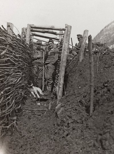 Album "Mitt världskrig - minnen av sydvästra fronten i Kärnten, Italien, Trentino-Alto Adige) 31/03/1915-12/11/ 1918 - Josef Zohle