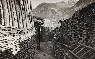 Album "Mitt världskrig - minnen av sydvästra fronten i Kärnten, Italien, Trentino-Alto Adige) 31/03/1915-12/11/ 1918 - Josef Zohle