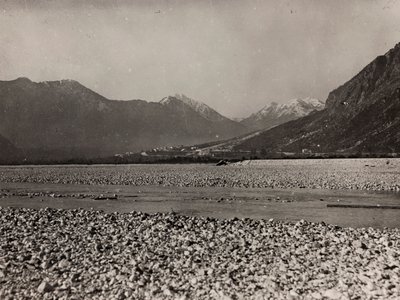 Album "Mitt världskrig - minnen av sydvästra fronten i Kärnten, Italien, Trentino-Alto Adige) 31/03/1915-12/11/ 1918 - Josef Zohles Wien ": krigszon (s/v foto) av Josef Zohles