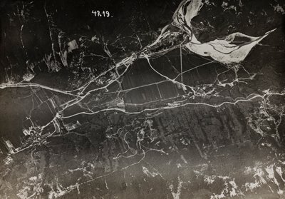 Album "Mitt världskrig - minnen från sydvästra fronten i Kärnten, Italien, Trentino-Alto Adige) 31/03/1915-12/11/ 1918 - Josef Zohles Wien ": vy över den italienska av Josef Zohles