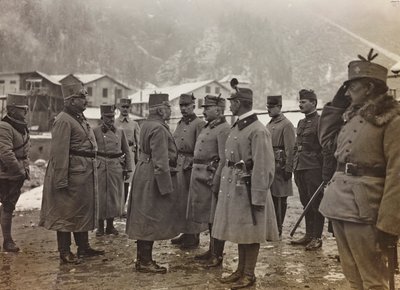 Album "Mitt världskrig - minnen av sydvästra fronten i Kärnten, Italien, Trentino-Alto Adige) 31/03/1915-12/11/1918 - Josef Zohles Wien ": ärkehertigen Fredrik av av Josef Zohles