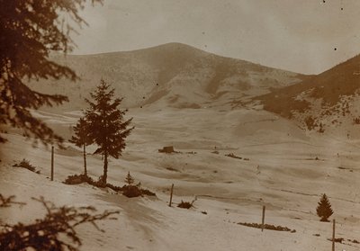 Album "Mitt världskrig - minnen av sydvästra fronten i Kärnten, Italien, Trentino-Alto Adige) 31/03/1915-12/11/ 1918 - Josef Zohles Wien ": Santa Giustina (s/v foto) av Josef Zohles
