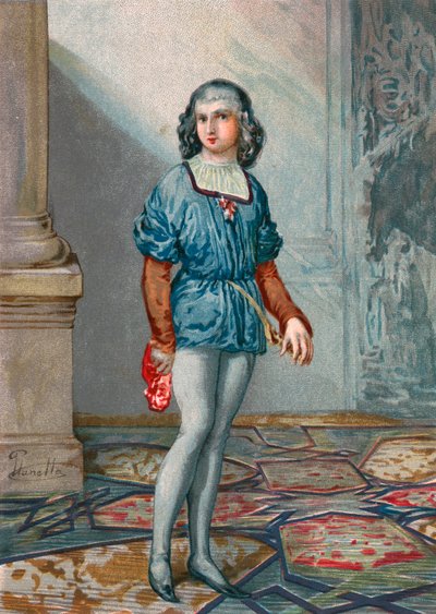 Ferdinand Columbus, andra son till Columbus av Josep or Jose Planella Coromina
