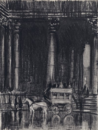 St Martins veranda (litho) av Joseph (after) Pennell