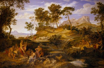 Apollon bland de thessaliska herdarna av Joseph Anton Koch