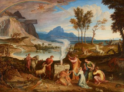 Noas tackoffer av Joseph Anton Koch