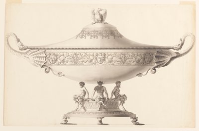 Design för en Terrin av Joseph Anton Seethaler Ii