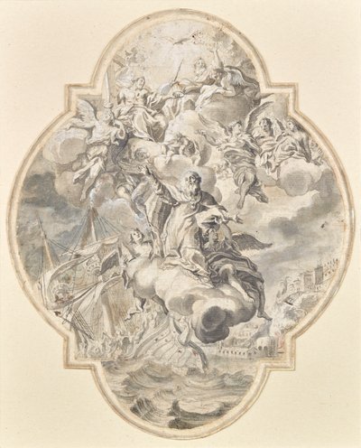 Apotheosis des hl. Nicholas av Joseph Antony Adolph