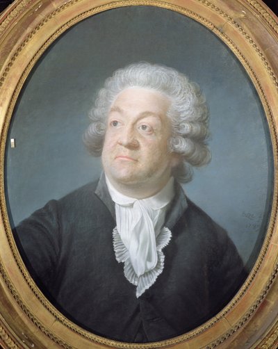 Honore Gabriel Riqueti (1749-91) greve av Mirabeau, 1789 (pastellfärgad på papper) av Joseph Boze