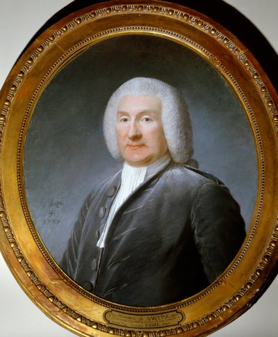 Porträtt av Antoine de Sartine (1729-1801) polislöjtnant av Ludvig XV Akvarellmålning av Joseph Boze (1744-1826). 1787. Versailles, Chateau Museum av Joseph Boze