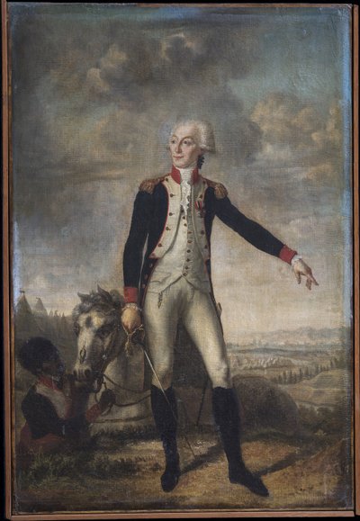 Porträtt av Gilbert Motier markisen De La Fayette (1757-1834), av Boze, Joseph (1745-1826). Olja på duk, ca. 1785. Mount Vernon Memorial Park av Joseph Boze