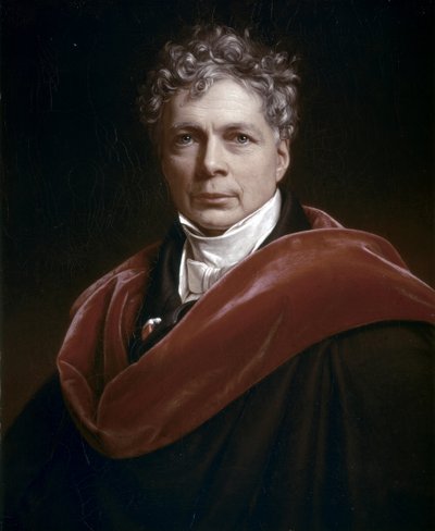 Friedrich Wilhelm SCHELLING, Porträtt 1835 (olja på duk) av Joseph Carl Stieler