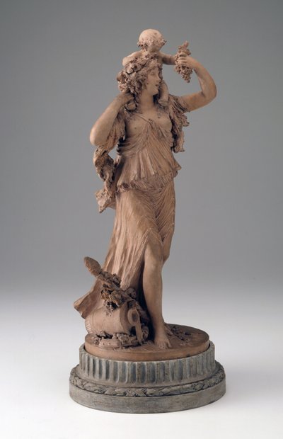 Bacchante bär ett barn på sina axlar, ca 1780-1796 av Joseph Charles Marin