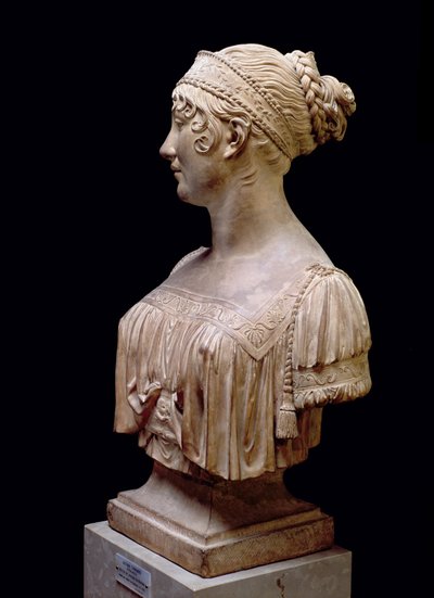 Porträttbyst av Jeanne Delhorme, 1802 (terrakotta) av Joseph Chinard