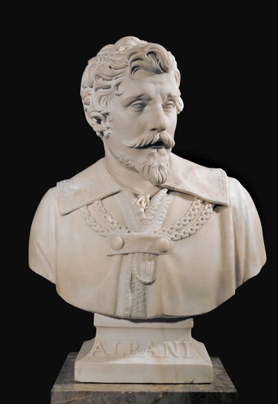 Porträtt av målaren Francesco Albani ... av Joseph Chinard