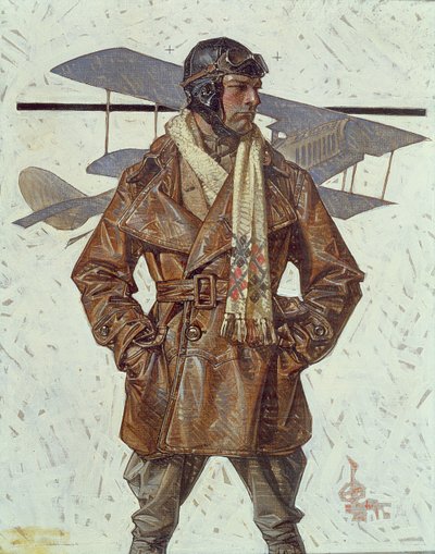 Flygvapenpilot av Joseph Christian Leyendecker