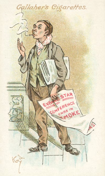 Anhänger des Unkrauts Nr. 41 von Joseph Clayton (1856-1937) Clarke