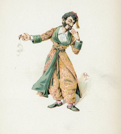 Mr. Mantalini, illustration från 